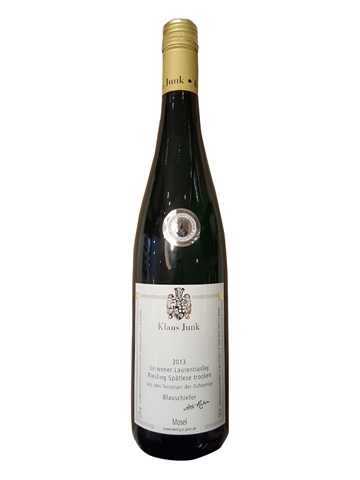 UDSOLGT! Klaus Junk Riesling Blauschiefer - Tyskland EGEN IMPORT